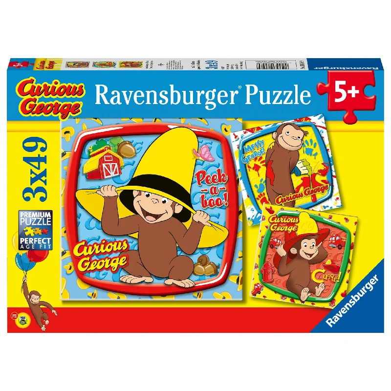 Intricate puzzles Curious George and Friends Puzzle
