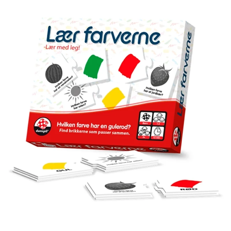 Multi-level puzzles Danspil Lær Farverne