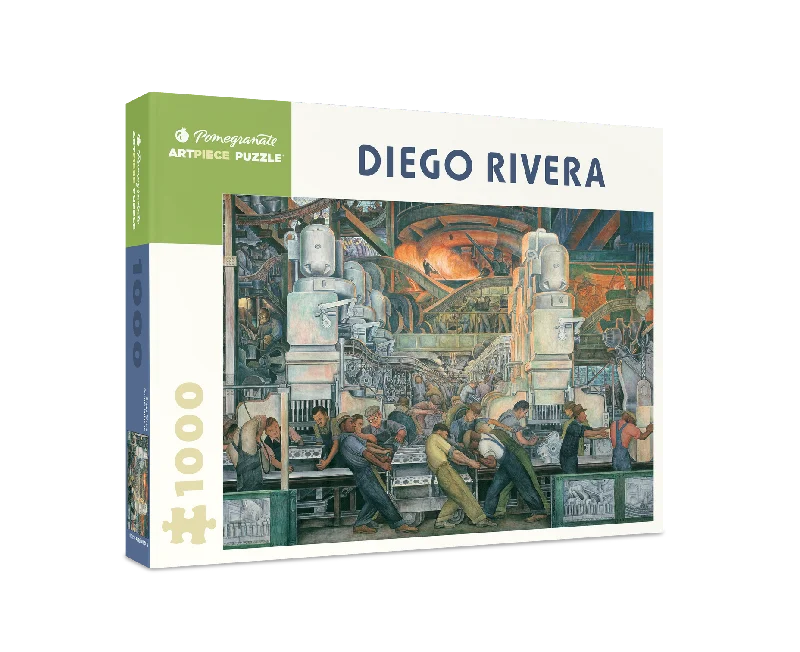 Interactive games Detroit Industry 1000 Piece Diego Rivera Puzzle