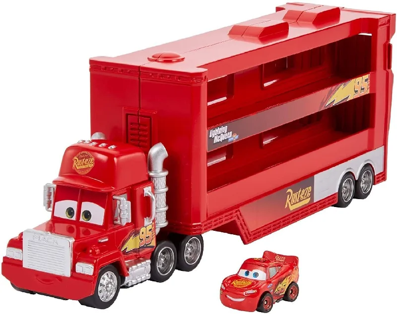 High-quality materials toys Disney and Pixar Cars Mack Minis Transporter Playset