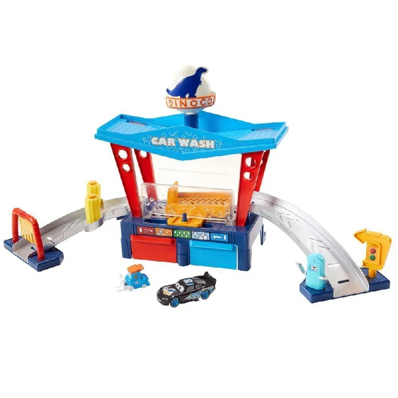 Enthusiastic toysDisney Pixar Cars Colour Change Dinoco Car Wash Playset