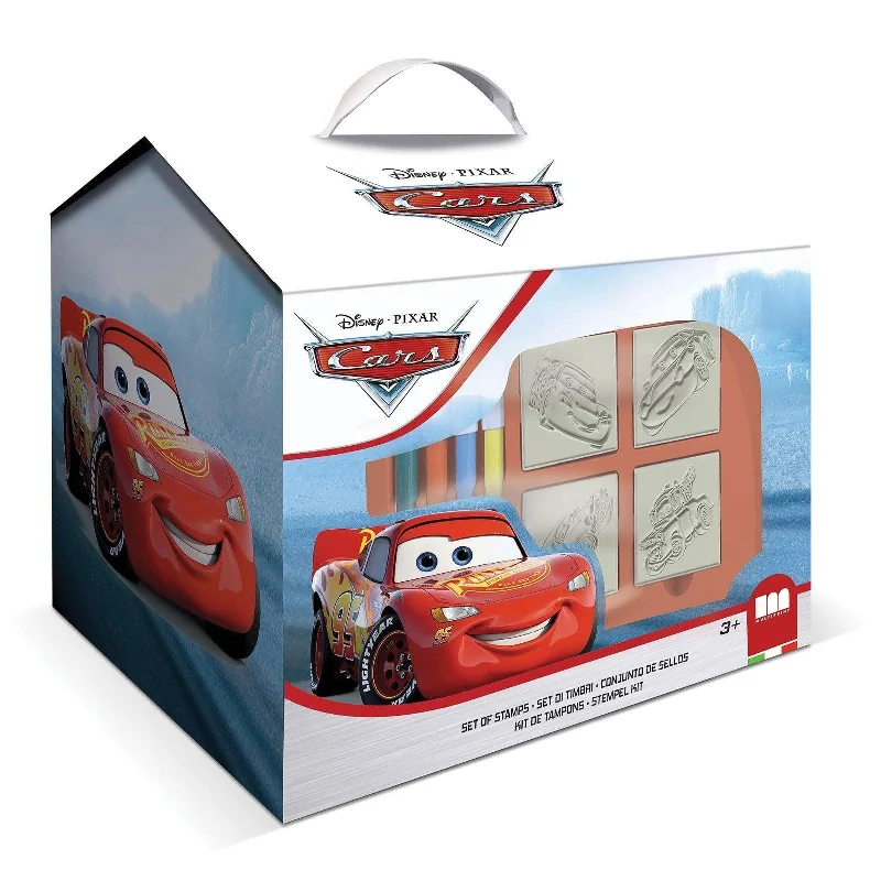 High-quality materials toys Disney Pixar Cars House Colouring and Stamp Set