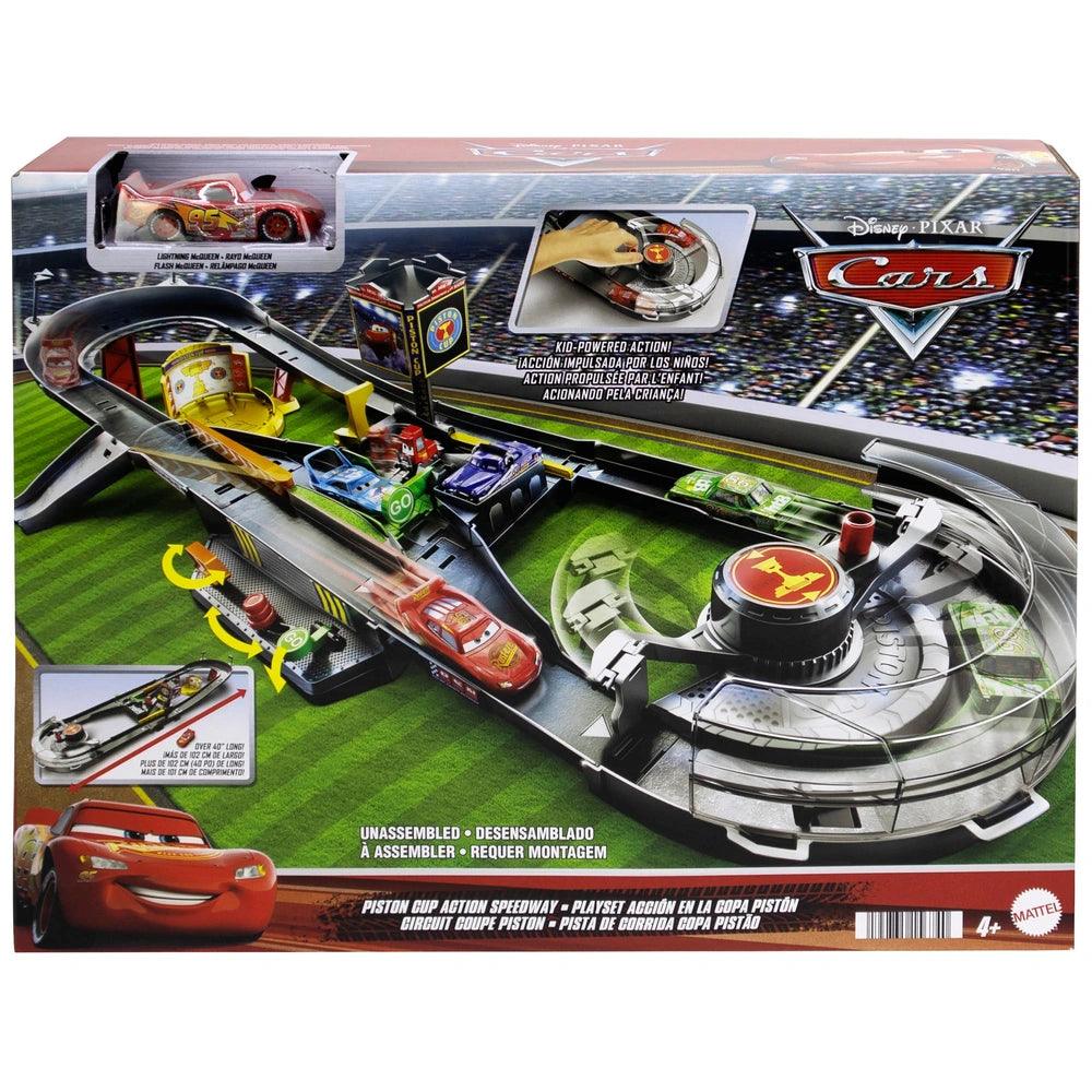 High-quality toy cars Disney Pixar Cars Piston Cup Action Speedway Playset