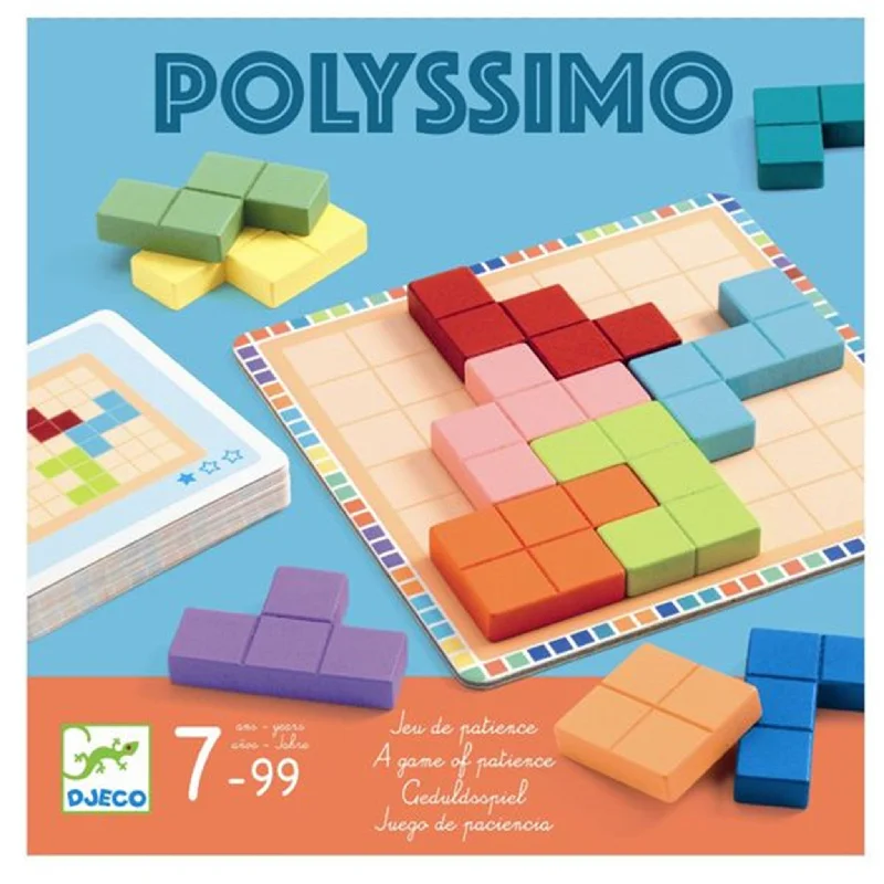 Competitive games Djeco Hjernevrider Polyssimo