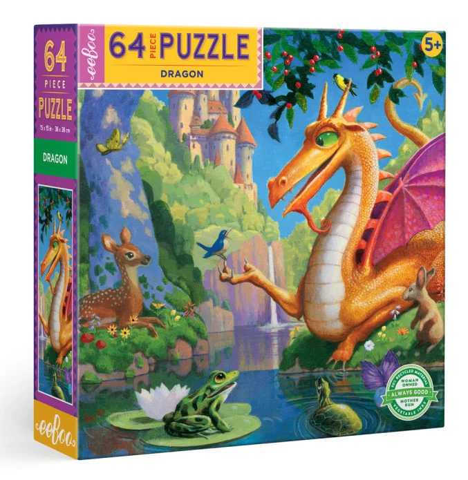Engaging puzzleseeBoo 64 pc puzzle | Dragon