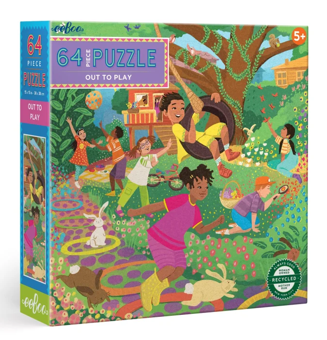 Engaging puzzleseeBoo 64 pc puzzle | Out to Play