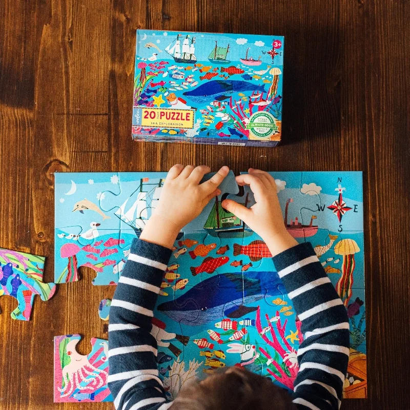 Entertaining games Eeboo 20 Piece Puzzles