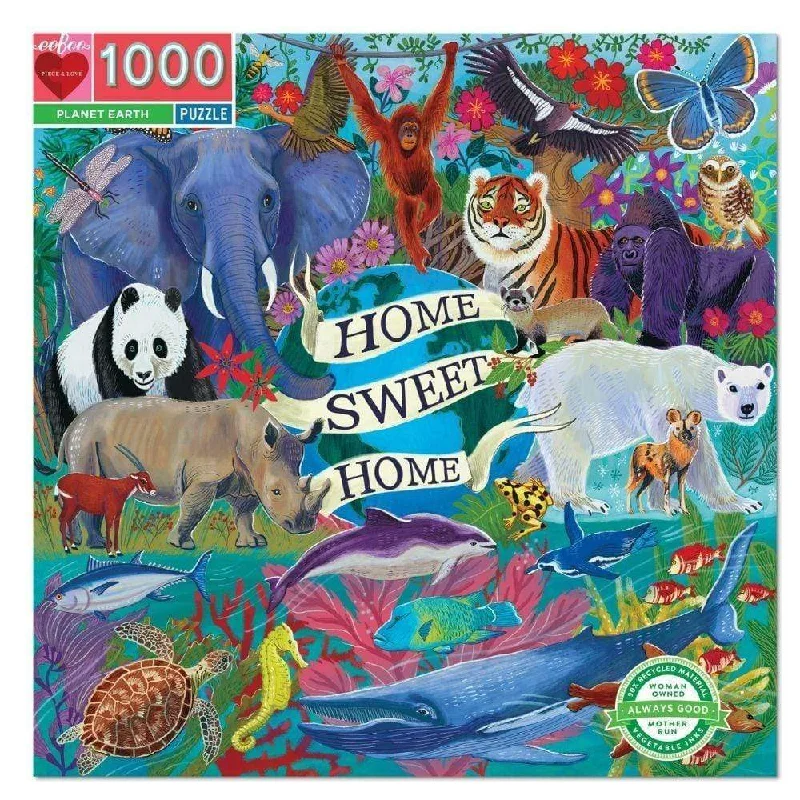 Fun gameseeBoo Planet Earth Jigsaw 1000 Piece Puzzle