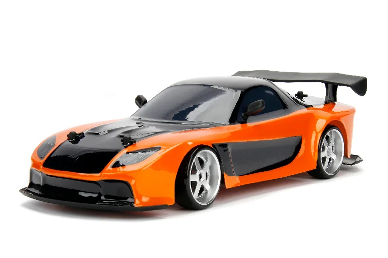 High-quality materials toys Fast & Furious RC Drift Mazda RX-7 1:10