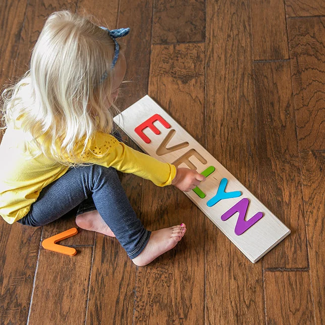 Competitive games Fat Brain Personalized Wooden Puzzle