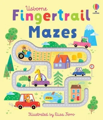 Age-appropriate puzzles Fingertrail Mazes