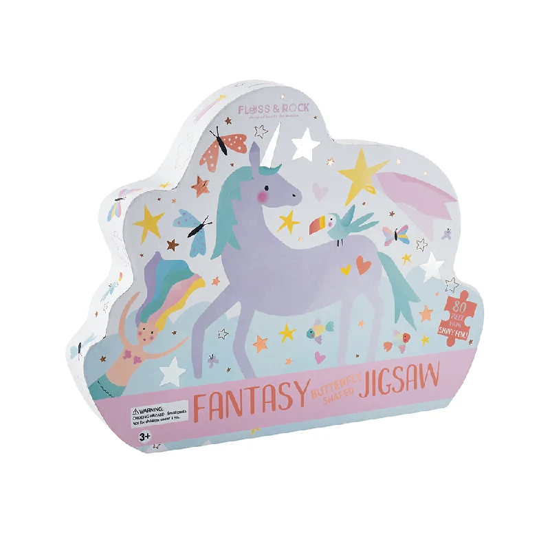 Age-appropriate puzzles Floss & Rock | Puzzle | 80pc Fantasy