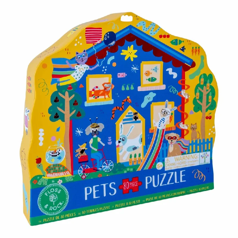 Addictive games Floss & Rock | Puzzle | 80pc Pets