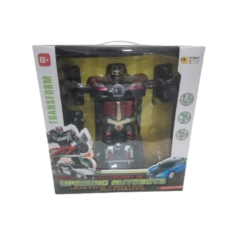 Durable toysFunny Box - 2.4G 1:12 Transformer Car Uprising Autobots Dual Control