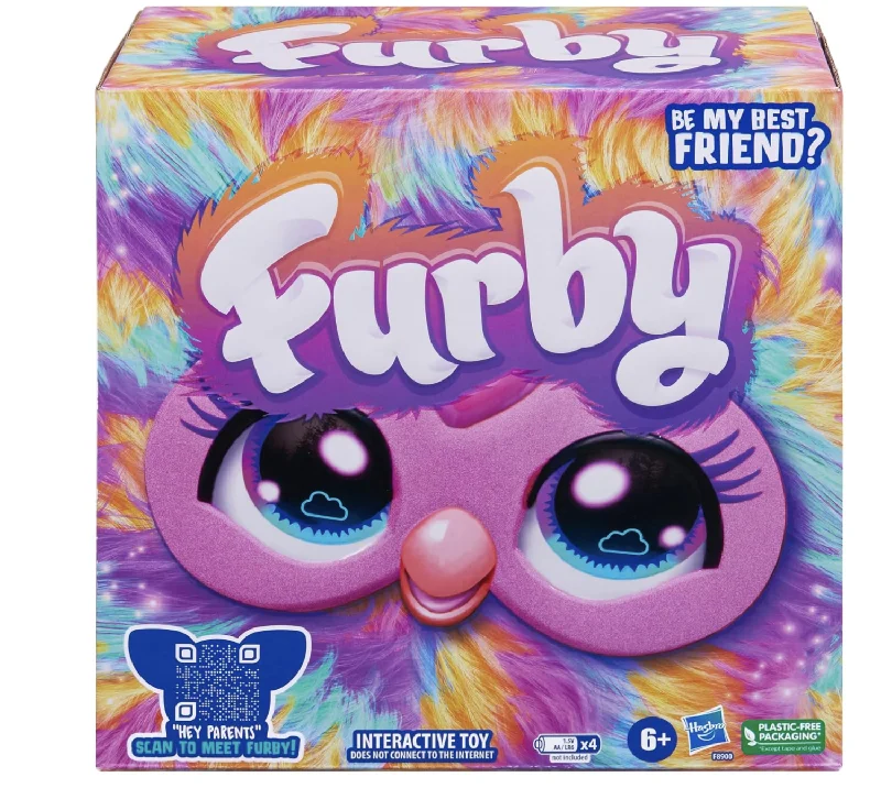 Multi-level puzzles Furby Interactive Tie Dye Plush