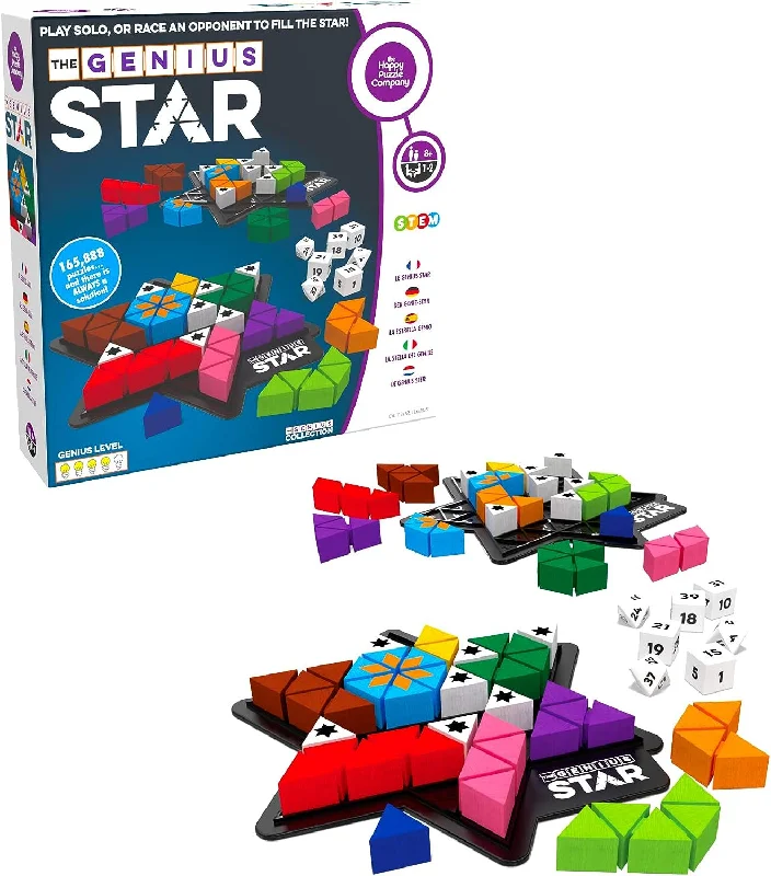 Multi-level puzzles Genius Star