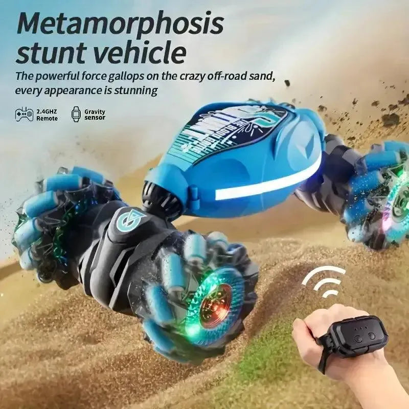 Durable toysGesture Sensing Shape Changing Car