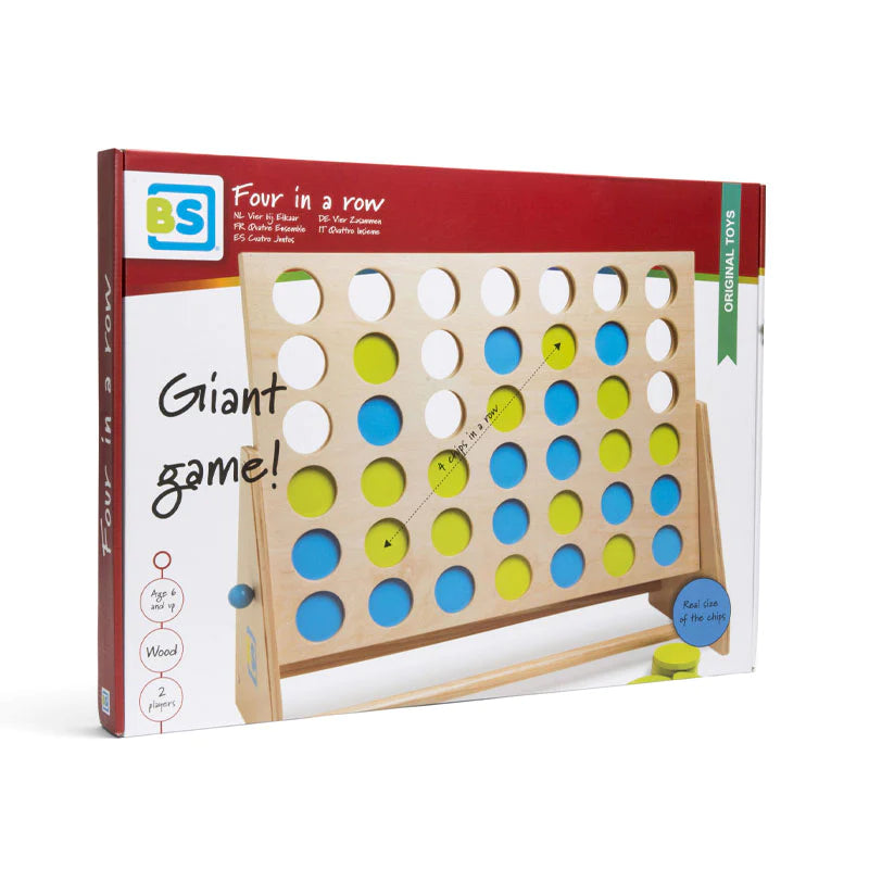 Engaging puzzlesBS TOYS - GIANT FOUR IN A ROW
