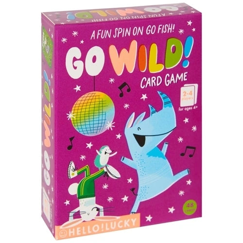 Intricate puzzles Go Wild Card Game