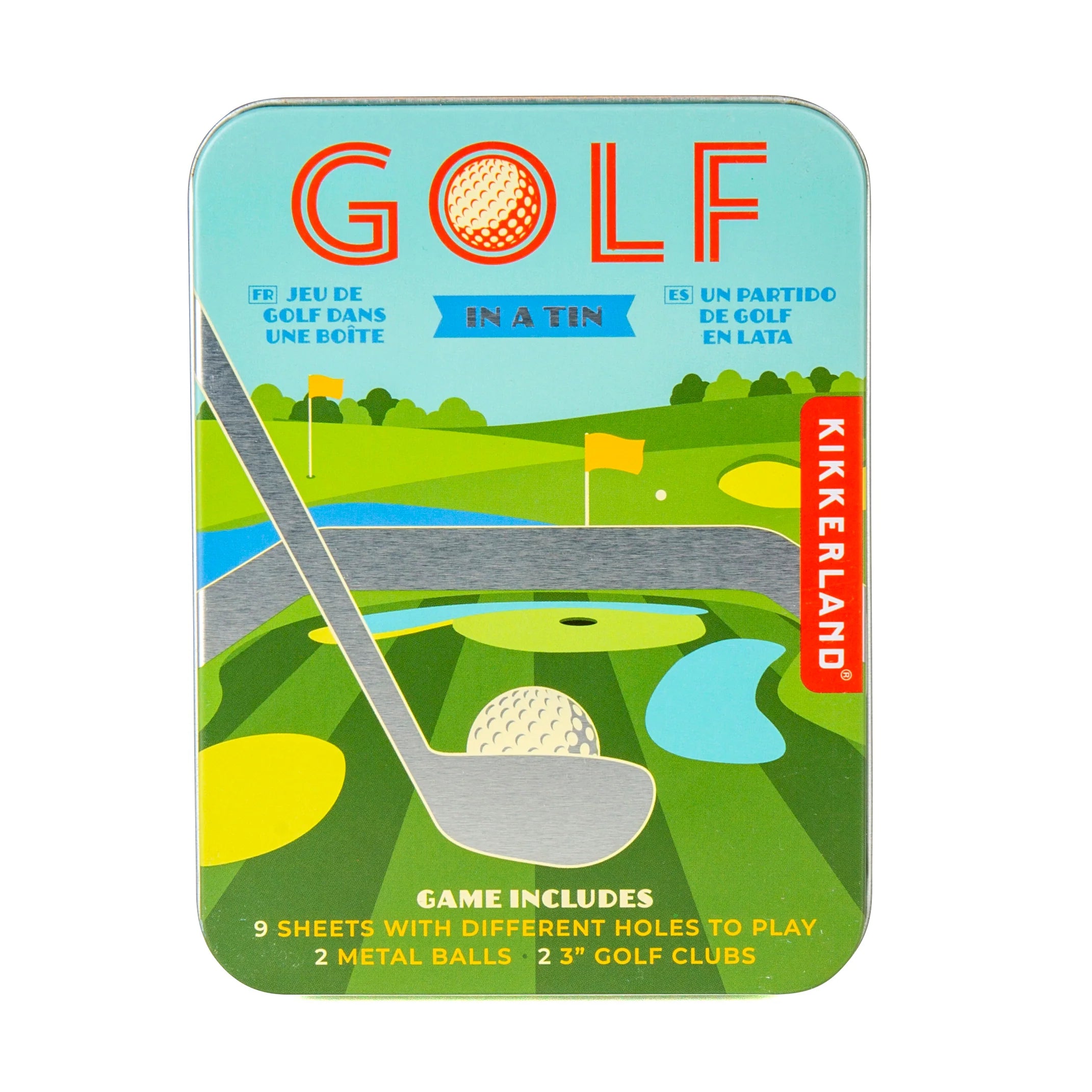 Thought-provoking puzzles Golf In A Tin