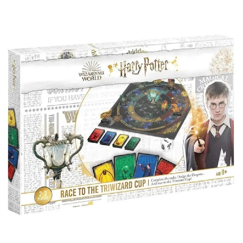 Thought-provoking puzzles Harry Potter Race To The Triwizard Cup Wizarding World Board Game