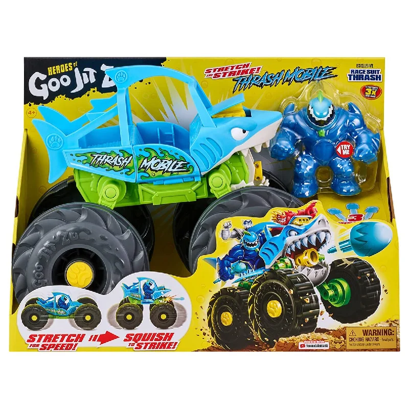 Playful toys Heroes of Goo Jit Zu Stretch and Strike Thrash Mobile & Thrash Stretch Figure Playful toys Heroes of Goo Jit Zu Stretch and Strike Thrash Mobile & Thrash Stretch Figure