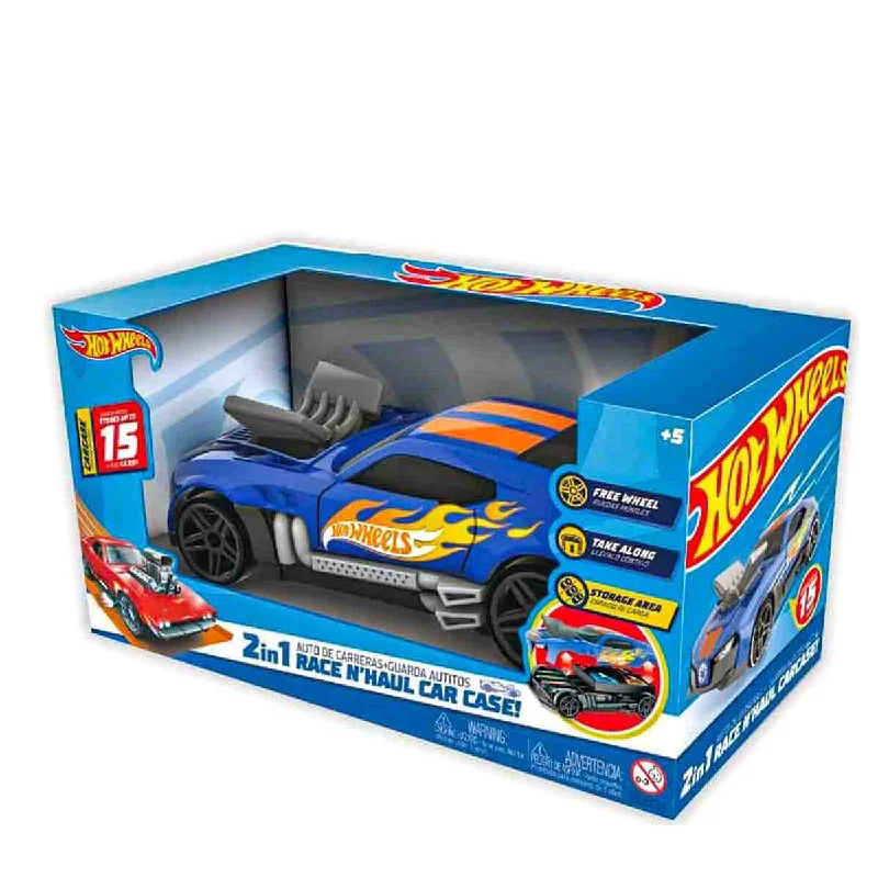 Enthusiastic toysHot Wheels 2-n-1 Race N' Haul Car Case