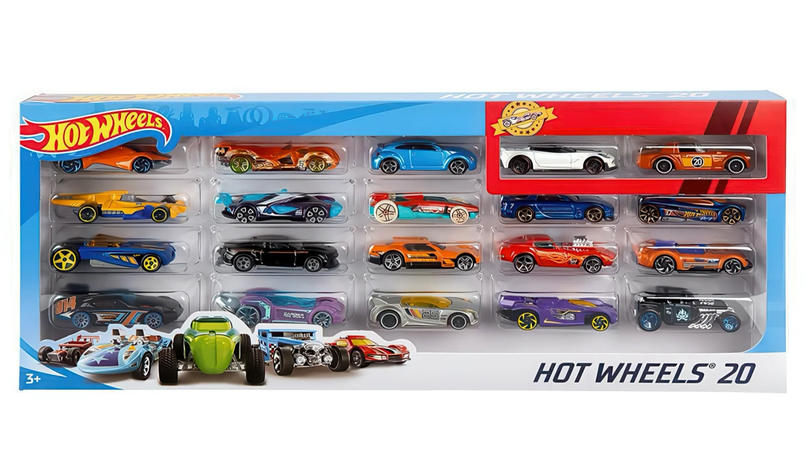 Playful toys Hot Wheels 20 Car Pack