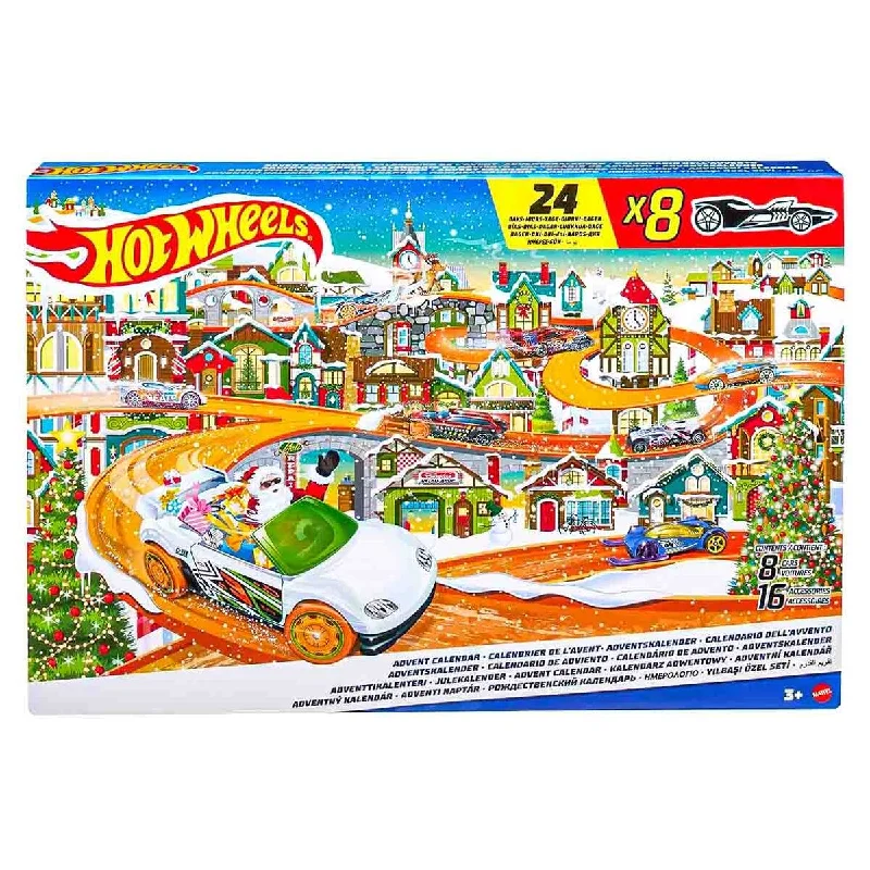 Realistic toy carsHot Wheels Street Advent Calendar