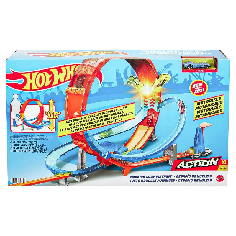 Enthusiastic toysHot Wheels Massive Loop Mayhem Set