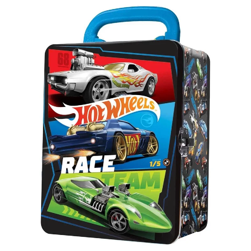 Playful toys Hot Wheels Metal Car Case for Storage and Organisation
