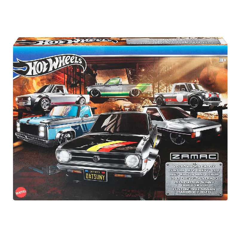 Enthusiastic toysHot Wheels ZAMAC 1:64 Cars Multipack