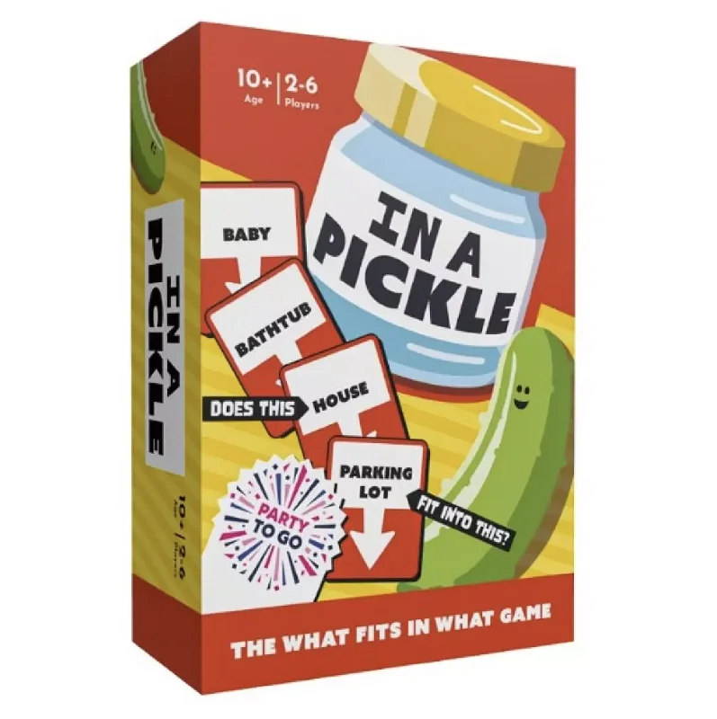 Fast-paced games In a Pickle Game Party to Go