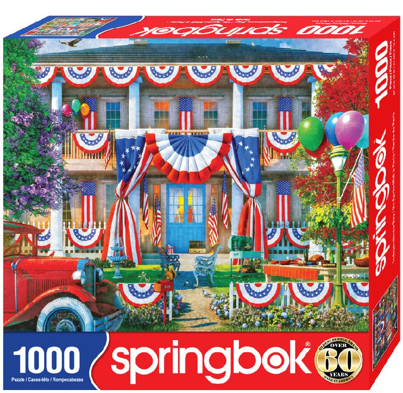 Challenging puzzles Independence Day 1000 Piece Puzzle