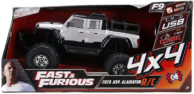 Playful toys JADA - Fast&Furious RC Jeep Gladiator 4x4 1:12