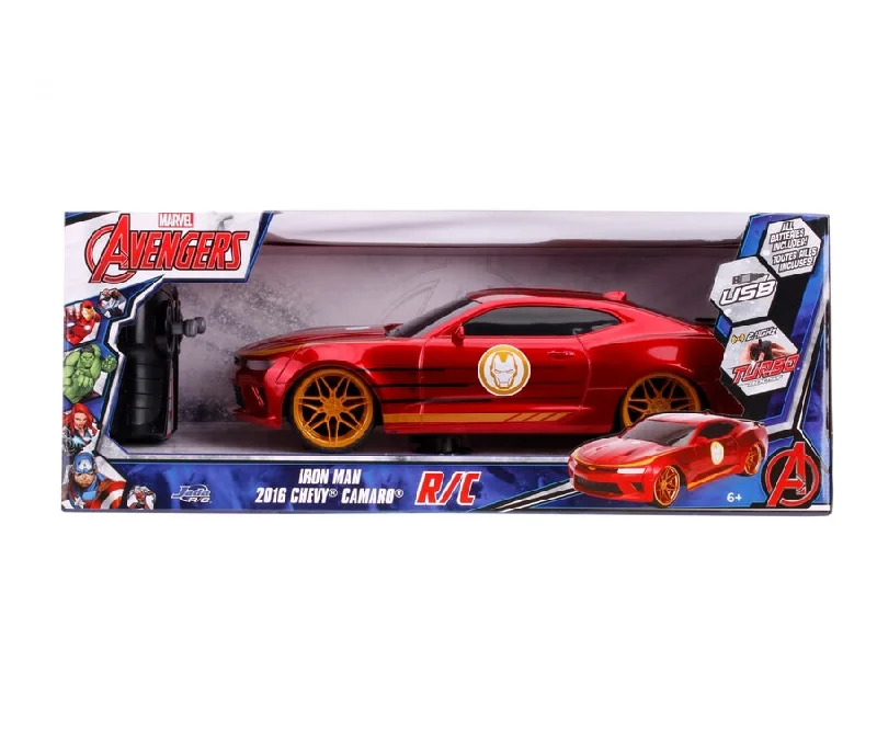 High-quality toy cars Jada - Marvel RC Iron Man 2016 Chevy 1:16