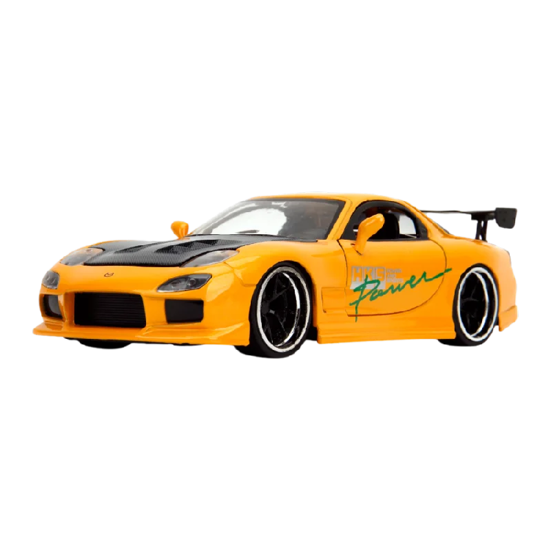 High-quality toy cars JDM Tuners - 1993 Mazda RX-7 1:24 Scale Diecast Vehicle