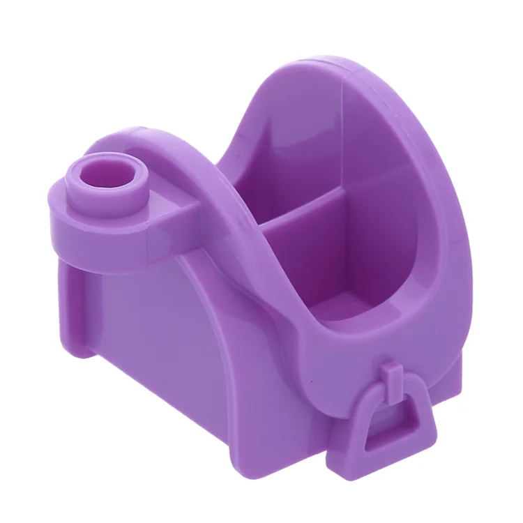 Promoting social skills LEGO playLEGO Animal Accessory - Horse Saddle, Stirrups, Friends 2 x 2 Studs, Medium Lavender [93086] 6356469