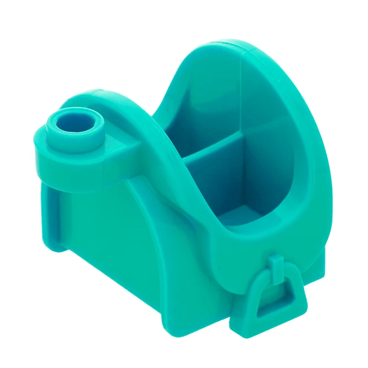 Adorable and charming LEGO charactersLEGO Animal Accessory - Horse Saddle, Stirrups, Friends 2 x 2 Studs,  Dark Turquoise [93086] 6440111