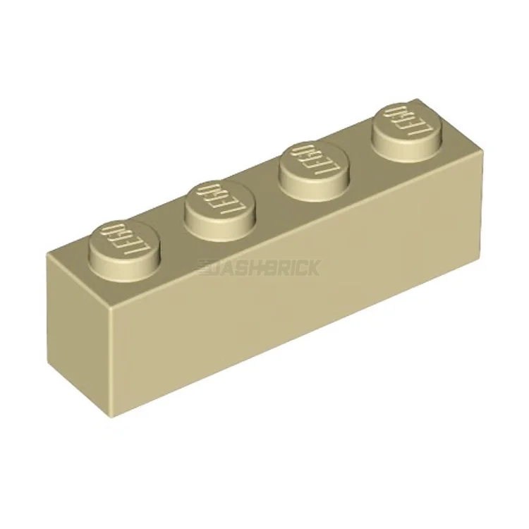Offering a sense of accomplishment LEGOLEGO Brick, 1 x 4, Tan [3010] 4113916