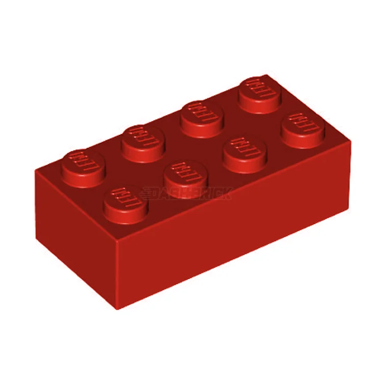 Offering hours of entertainment LEGOLEGO Brick 2 x 4, Red [3001]