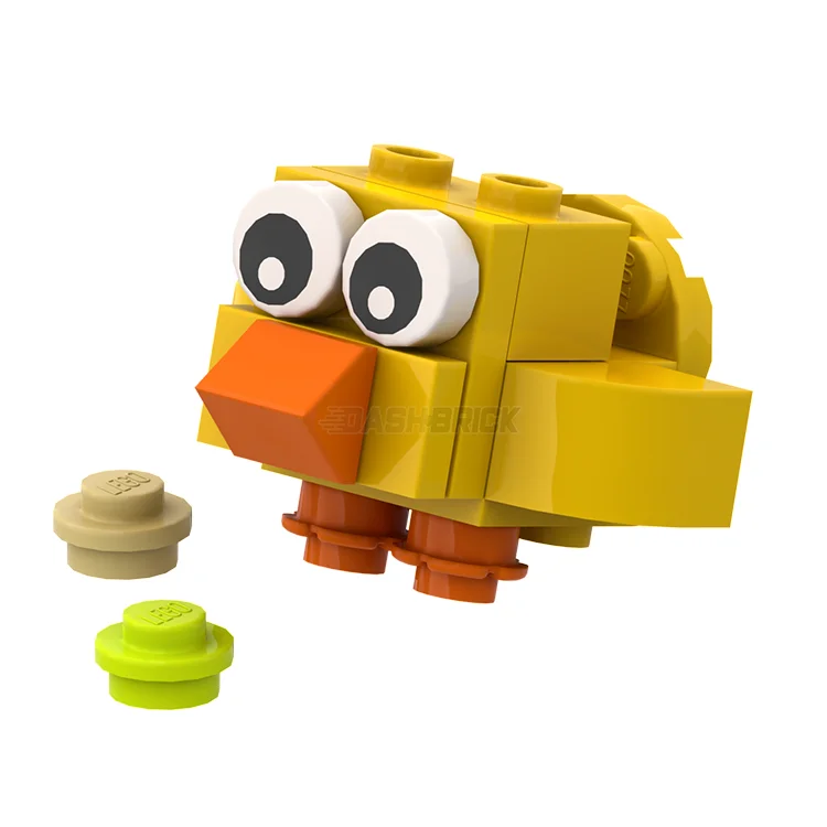 Encouraging resourcefulness LEGOLEGO "Brick Chick" Yellow, Easter Baby Chicken [MiniMOC]