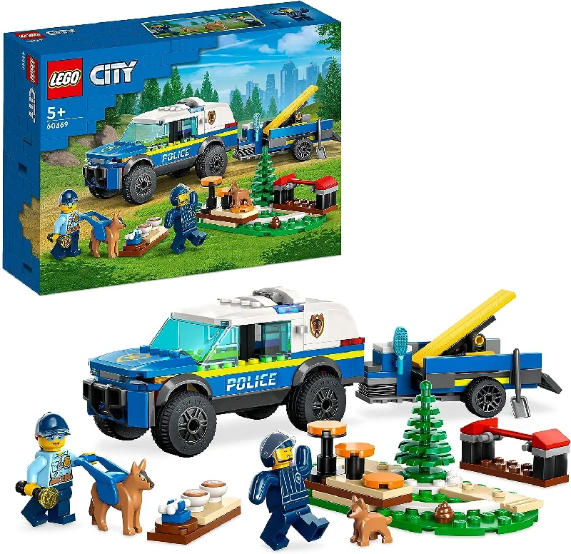 High-quality materials toys LEGO City Mobile Police Dog Training Set with Toy Car 60369 High-quality materials toys LEGO City Mobile Police Dog Training Set with Toy Car 60369
