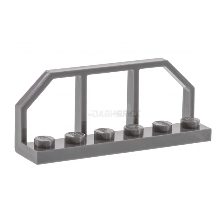 Enhancing problem-solving skills LEGOLEGO Fence/Barrier/Plate, Modified 1 x 6, (Train Wagon End), Dark Grey [6583]