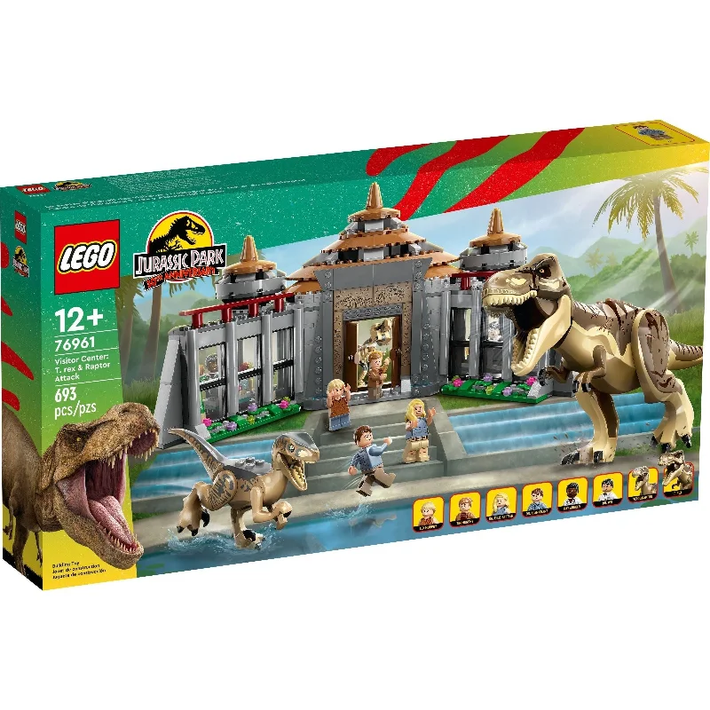 Inspiring architectural interest LEGOLEGO Jurassic Park 76961 Visitor Centre: T. Rex & Raptor Attack Inspiring architectural interest LEGOLEGO Jurassic Park 76961 Visitor Centre: T. Rex & Raptor Attack