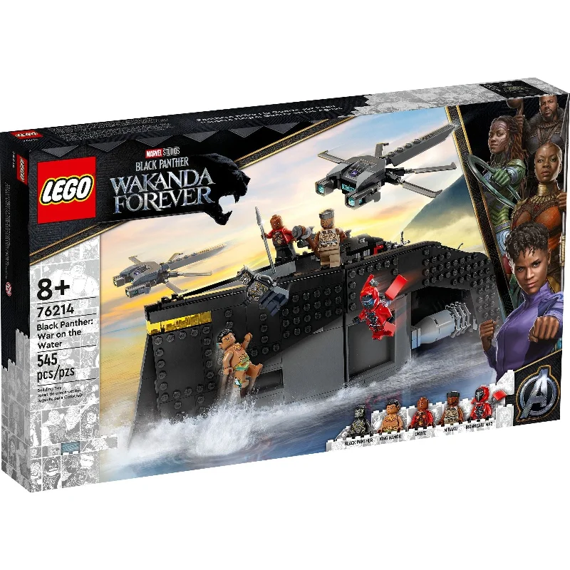 Precisely scaled LEGO miniaturesLEGO Marvel 76214 Black Panther: War on the Water (Outlet) Precisely scaled LEGO miniaturesLEGO Marvel 76214 Black Panther: War on the Water (Outlet)