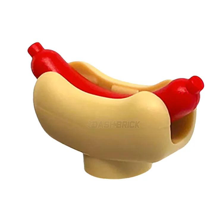 Promoting spatial awareness LEGOLEGO Minifigure Food - Hot Dog [25386 & 33078]