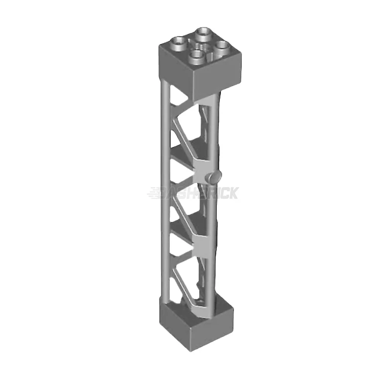 Beautifully crafted LEGO sculpturesLEGO Pillar Support 2 x 2 x 10 Girder, Light Grey [95347] 6186292