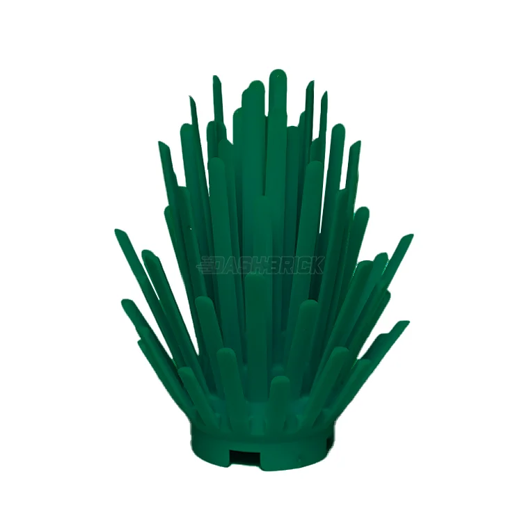 Intricate and intricate LEGO designsLEGO Plant Prickly Bush/Grass 2 x 2 x 4, Dark Green [6064]
