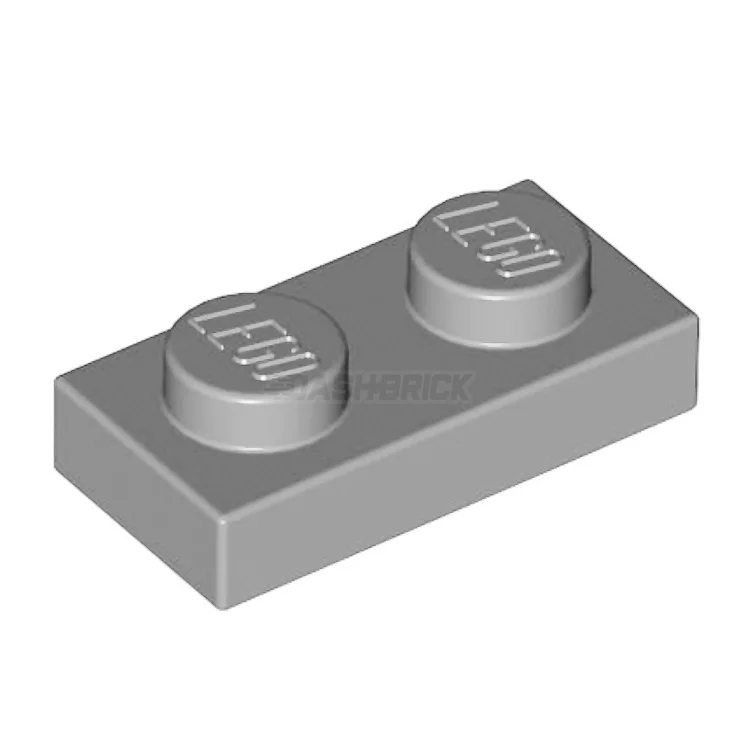 Collectible and valuable LEGO itemsLEGO Plate, 1 x 2, Light Grey [3023] 4211398